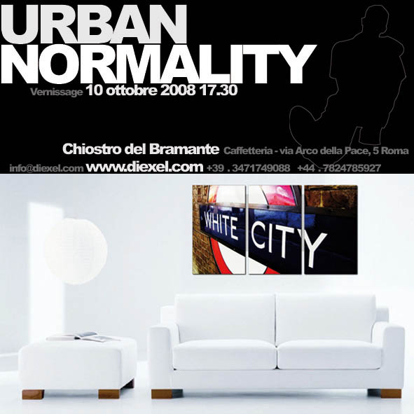 Chiostro del Bramante, Roma / Urban Normality / business card / 2008