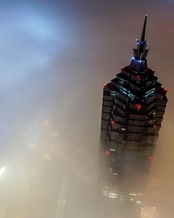 Shanghai tower climb (650 meters)