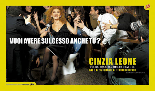 Cinzia Leone / show adv / Psoriasisproject / 01