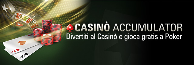 PokerStars / Casino Accumulator