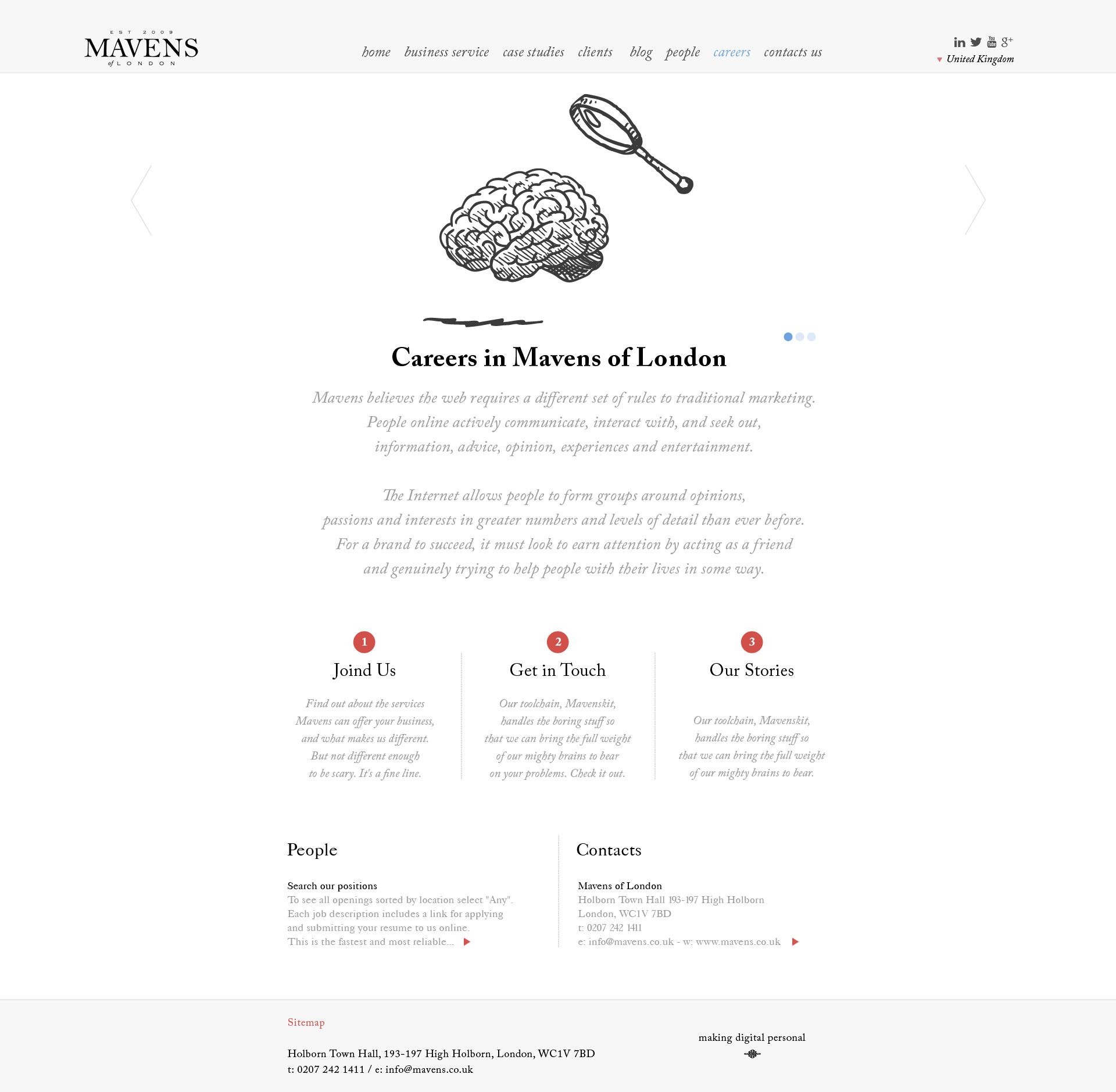 Mavens of London / Careers